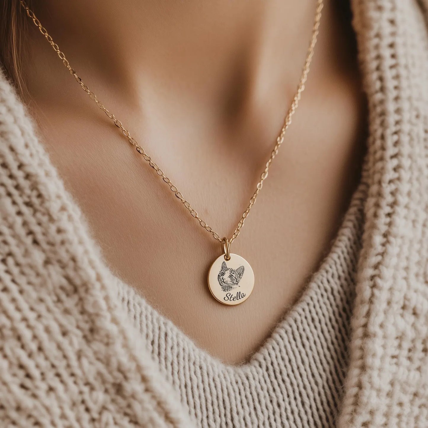 Personalized Pet Photo Necklace