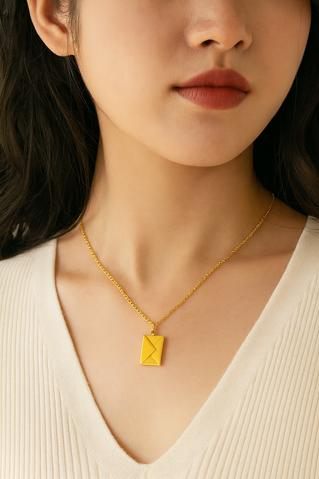 Love Letter Envelope Necklace