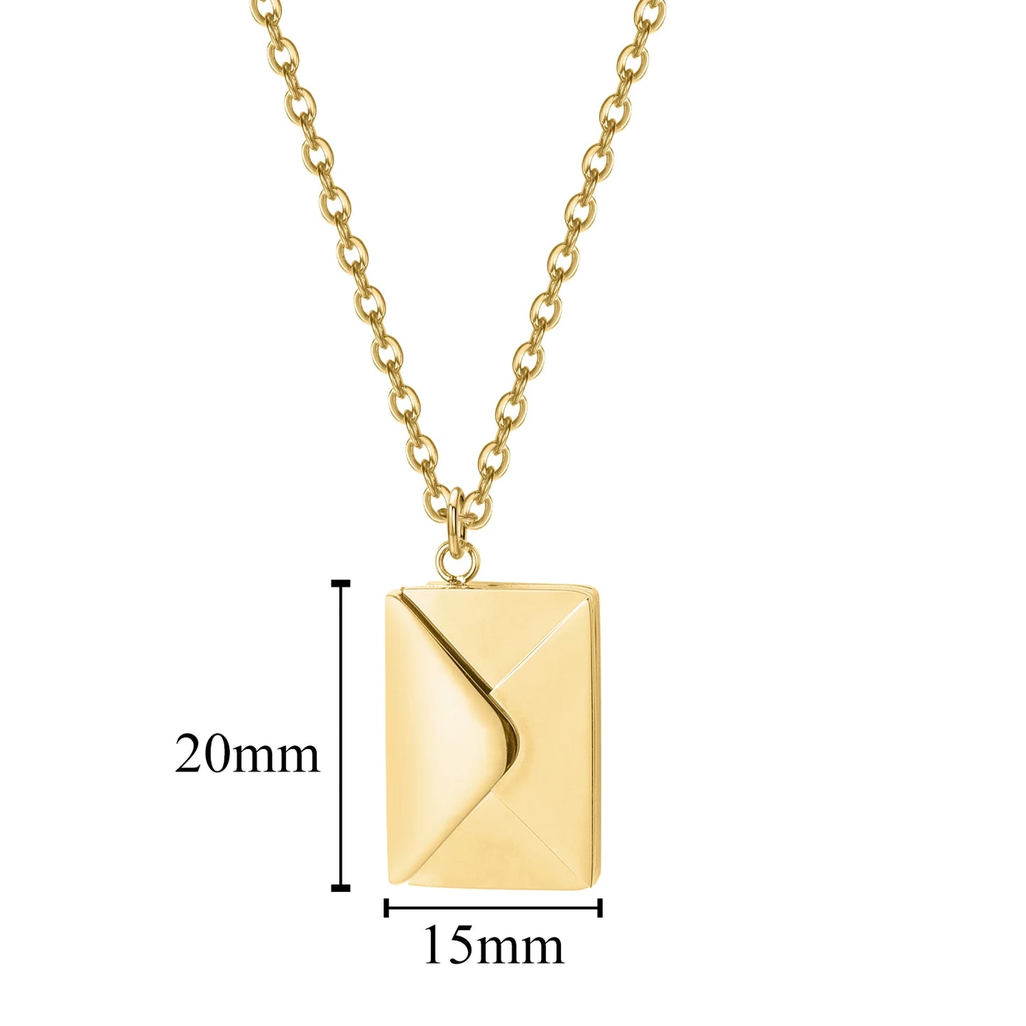 Love Letter Envelope Necklace